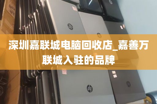 深圳嘉联城电脑回收店_嘉善万联城入驻的品牌