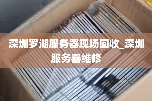 深圳罗湖服务器现场回收_深圳服务器维修