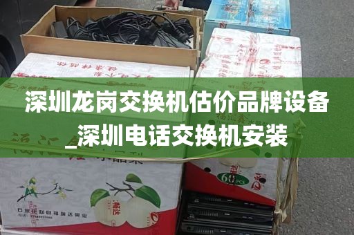 深圳龙岗交换机估价品牌设备_深圳电话交换机安装